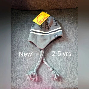 🎈3/$15🎈New 2-5 yrs kombi grey fleece hat